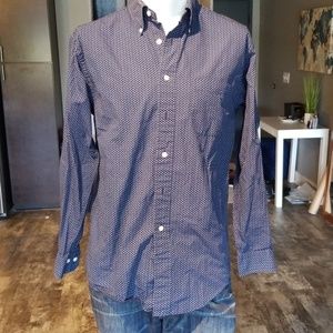 Brooks Brothers Geo Pattern Sport Shirt
